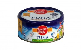 Golden Prize Tuna Chunks in Extra Virgin Olive Oil   Tin  185 grams